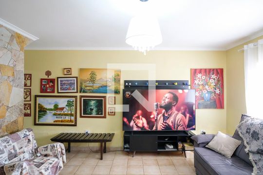 Sala de casa à venda com 3 quartos, 120m² em Barcelona, São Caetano do Sul
