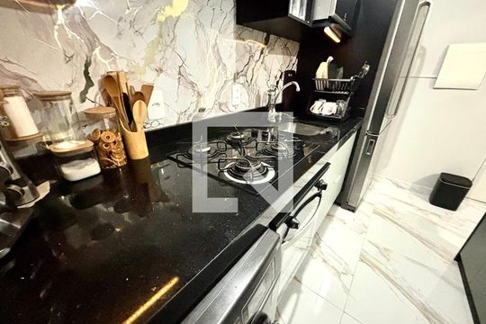 Cozinha - Armários de apartamento à venda com 2 quartos, 44m² em Cidade São Mateus, São Paulo