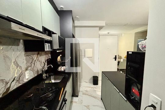 Cozinha - Armários de apartamento à venda com 2 quartos, 44m² em Cidade São Mateus, São Paulo