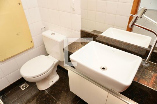 Sala - lavabo  de apartamento à venda com 3 quartos, 160m² em Funcionários, Belo Horizonte
