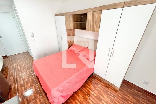 Sala/Quarto/Cozinha de kitnet/studio para alugar com 1 quarto, 26m² em Jardim São Paulo, São Paulo