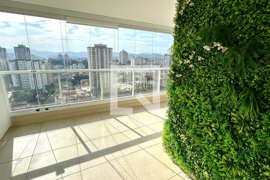Varanda da Sala de apartamento à venda com 3 quartos, 107m² em Vila Galvão, Guarulhos