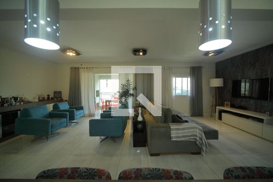 Sala de apartamento para alugar com 3 quartos, 128m² em Nova Petrópolis, São Bernardo do Campo