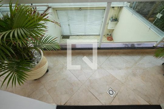 Varanda da Sala de casa à venda com 3 quartos, 250m² em Vila Alpina, Santo André