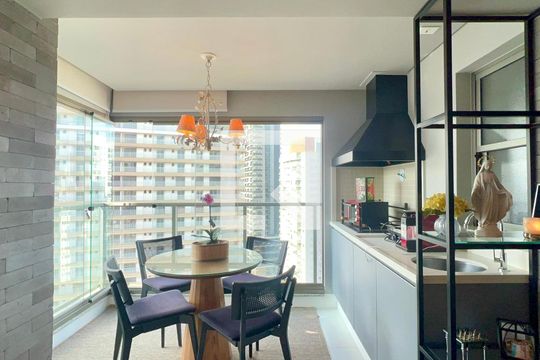Varanda gourmet de apartamento à venda com 2 quartos, 70m² em Sumarezinho, São Paulo