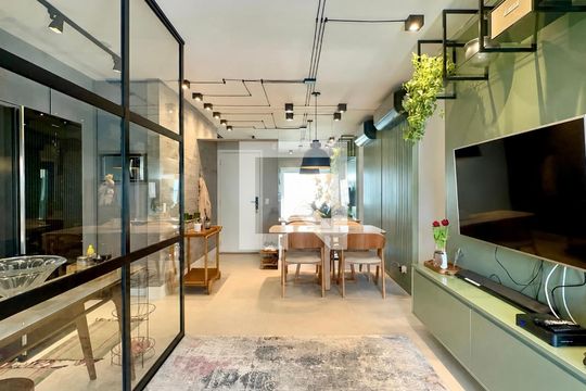 Sala de TV de apartamento à venda com 2 quartos, 70m² em Sumarezinho, São Paulo