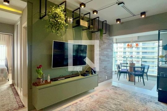 Sala de TV de apartamento à venda com 2 quartos, 70m² em Sumarezinho, São Paulo