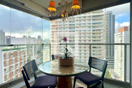 Varanda gourmet de apartamento à venda com 2 quartos, 70m² em Sumarezinho, São Paulo