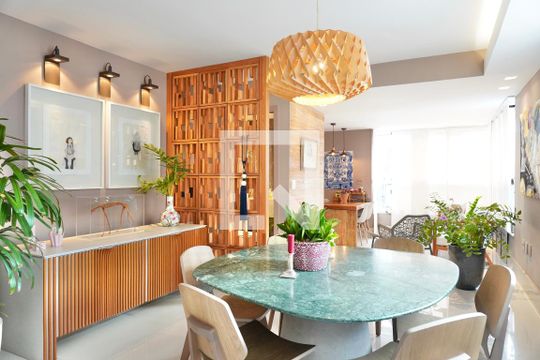 Copa  de apartamento à venda com 3 quartos, 151m² em Lourdes, Belo Horizonte