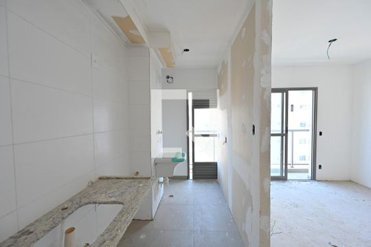 Cozinha de apartamento à venda com 2 quartos, 48m² em São Judas, São Paulo