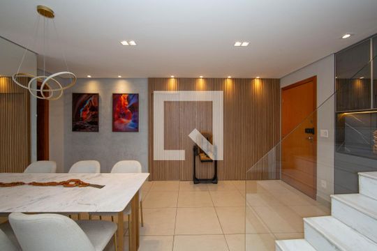 SALA de apartamento à venda com 4 quartos, 164m² em Nova Suíça, Belo Horizonte