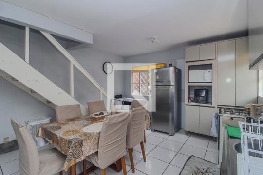 Cozinha de casa à venda com 3 quartos, 120m² em Santa Tereza, Porto Alegre