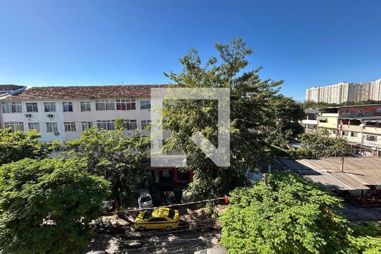 Vista da Sala de apartamento à venda com 3 quartos, 65m² em Inhaúma, Rio de Janeiro