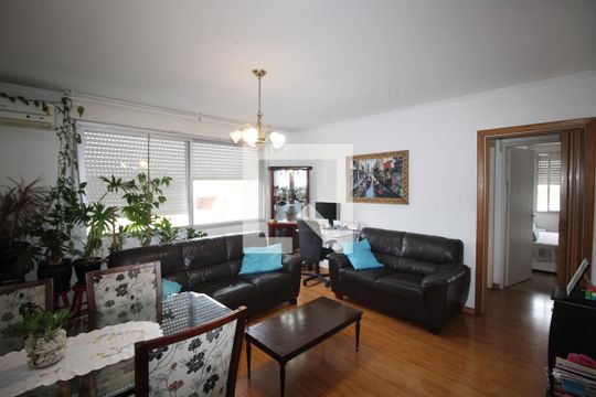 Sala de apartamento à venda com 3 quartos, 91m² em Cristo Redentor, Porto Alegre