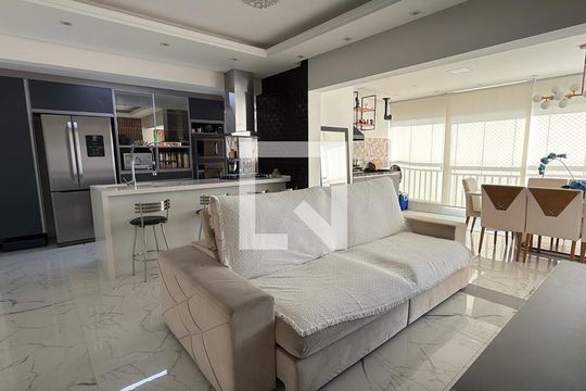 Sala de apartamento à venda com 3 quartos, 119m² em Belém, São Paulo