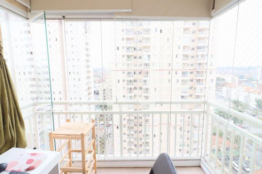 Sala de apartamento à venda com 2 quartos, 57m² em Novo Osasco, Osasco