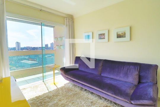 Sala de apartamento para alugar com 3 quartos, 89m² em Centro, Uberlândia