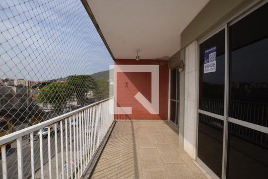 Varanda da Sala de apartamento à venda com 2 quartos, 108m² em Campinho, Rio de Janeiro