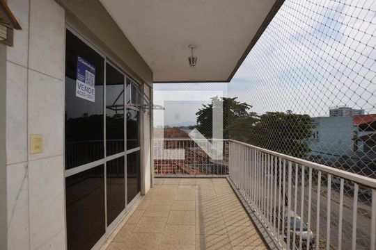 Varanda da Sala de apartamento à venda com 2 quartos, 108m² em Campinho, Rio de Janeiro