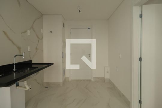 Sala/Cozinha de apartamento à venda com 1 quarto, 24m² em Cursino, São Paulo