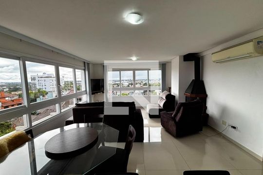 Sala de apartamento para alugar com 3 quartos, 101m² em Jardim São Pedro, Porto Alegre