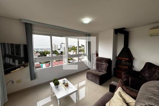 Sala de apartamento para alugar com 3 quartos, 101m² em Jardim São Pedro, Porto Alegre