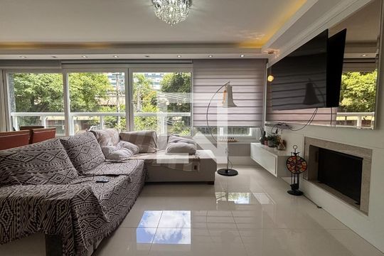 Sala de apartamento para alugar com 3 quartos, 147m² em Rio Branco, Porto Alegre