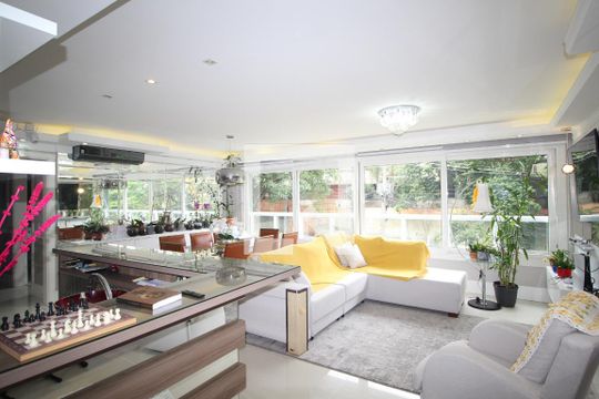 Sala de apartamento para alugar com 3 quartos, 147m² em Rio Branco, Porto Alegre