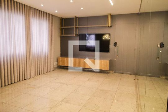 Sala de Estar/ Jantar de apartamento para alugar com 4 quartos, 282m² em Belvedere, Belo Horizonte