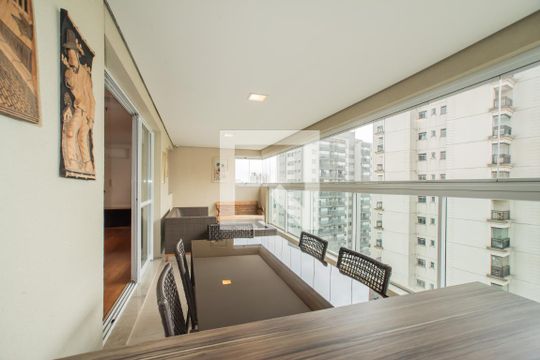 Varanda gourmet de apartamento à venda com 3 quartos, 128m² em Vila da Saúde, São Paulo