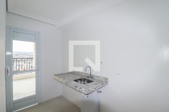 Sala/Cozinha/Área de Serviço de apartamento à venda com 2 quartos, 59m² em Vila Bandeirantes, São Paulo