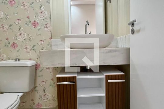 Lavabo de apartamento à venda com 3 quartos, 87m² em Vila Progresso, Campinas