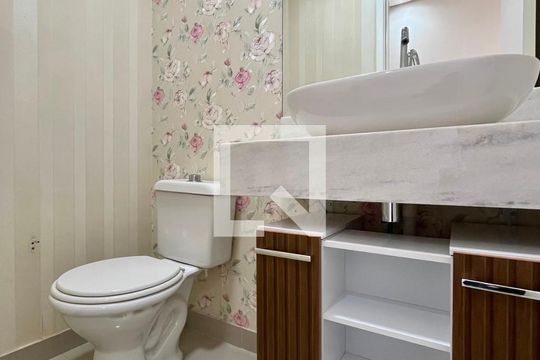 Lavabo de apartamento à venda com 3 quartos, 87m² em Vila Progresso, Campinas