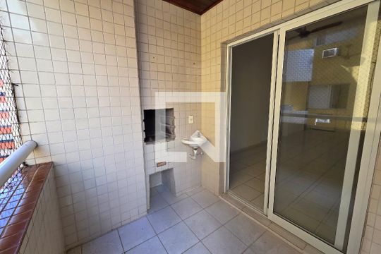 Varanda de apartamento para alugar com 2 quartos, 75m² em Canto do Forte, Praia Grande