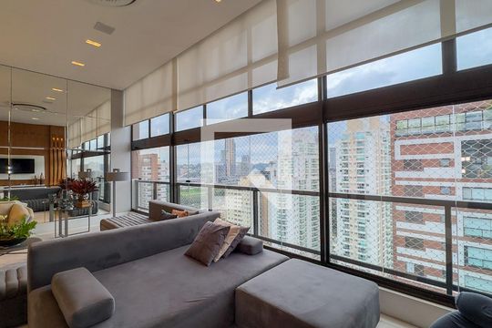 Sala de apartamento à venda com 4 quartos, 420m² em Vila Cruzeiro, São Paulo