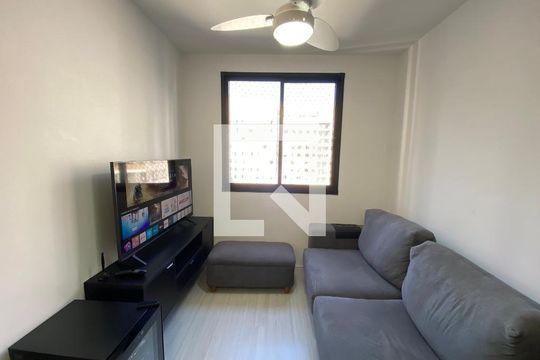 Sala de apartamento à venda com 1 quarto, 24m² em Butantã, São Paulo