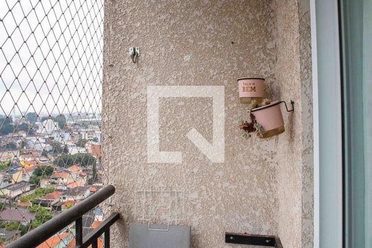 Varanda da Sala de apartamento para alugar com 2 quartos, 56m² em Centro, Diadema