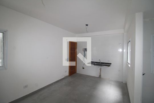 Sala / Cozinha / Área de Serviço de apartamento para alugar com 2 quartos, 32m² em Jardim Primavera, São Paulo