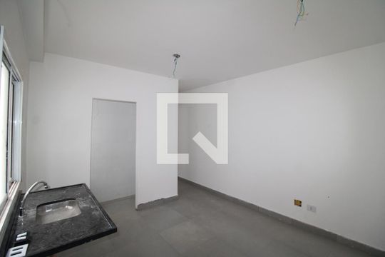 Sala / Cozinha / Área de Serviço de apartamento para alugar com 1 quarto, 40m² em Jardim Primavera, São Paulo