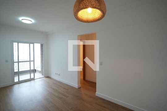 Sala de apartamento para alugar com 2 quartos, 63m² em Campestre, Santo André