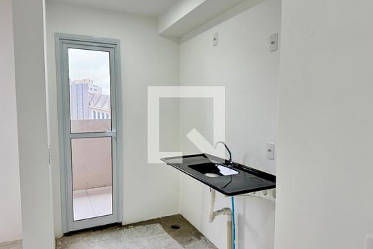 Sala/cozinha de apartamento para alugar com 2 quartos, 40m² em Belenzinho, São Paulo