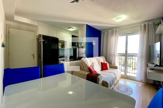Sala de Jantar de apartamento para alugar com 3 quartos, 57m² em Jardim Las Vegas, Guarulhos