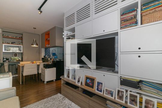 Sala de apartamento para alugar com 1 quarto, 43m² em Itaim Bibi, São Paulo