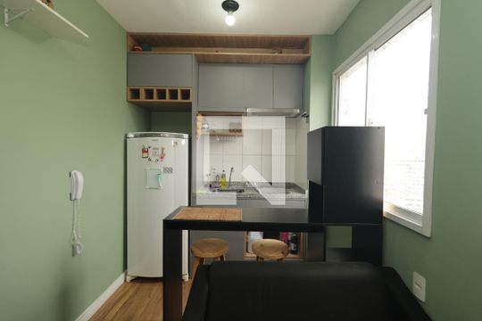 Sala de apartamento à venda com 1 quarto, 24m² em Sé, São Paulo
