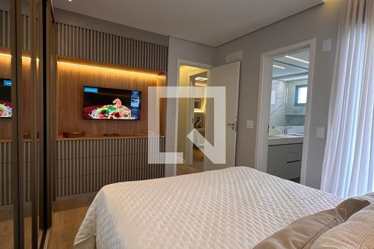Quarto de apartamento à venda com 3 quartos, 153m² em Jardim, Santo André