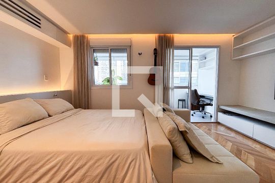 Apartamento para alugar com 1 quarto, 38m² em Jardim Paulistano, São Paulo
