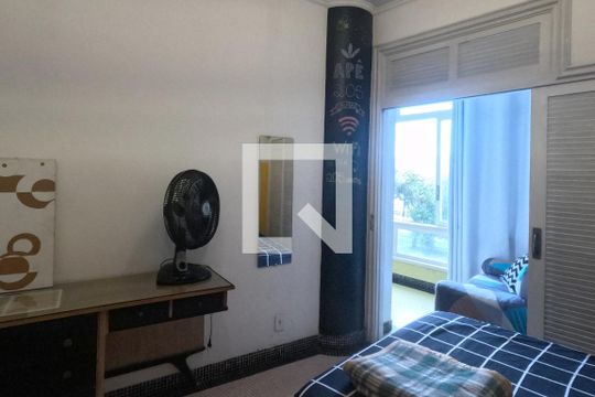 Quarto 1 de apartamento para alugar com 1 quarto, 91m² em Boqueirão, Santos