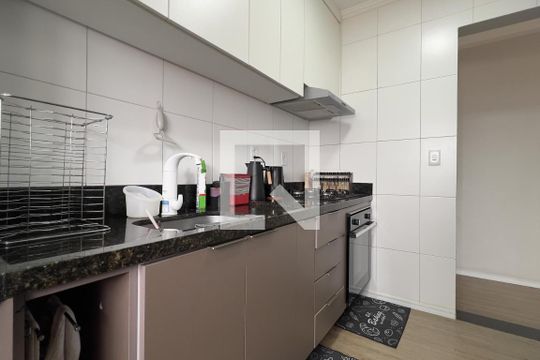 Cozinha e Área de Serviço de apartamento à venda com 3 quartos, 69m² em Ponte Grande, Guarulhos