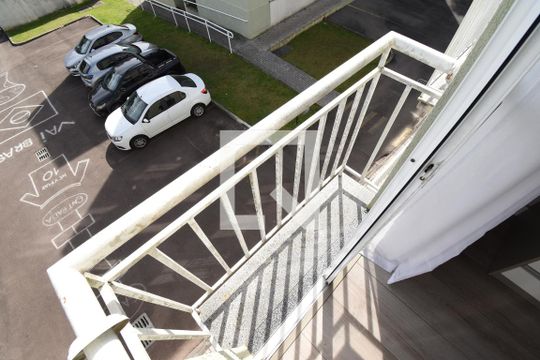 Sala de apartamento à venda com 2 quartos, 55m² em Santa Cândida, Curitiba