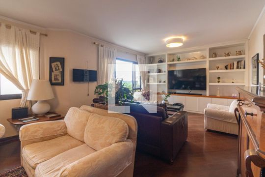 Sala de apartamento à venda com 4 quartos, 215m² em Jardim Europa, São Paulo